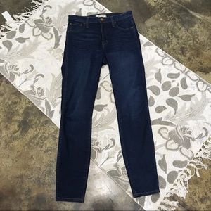 Madewell High Riser Skinny Jeans